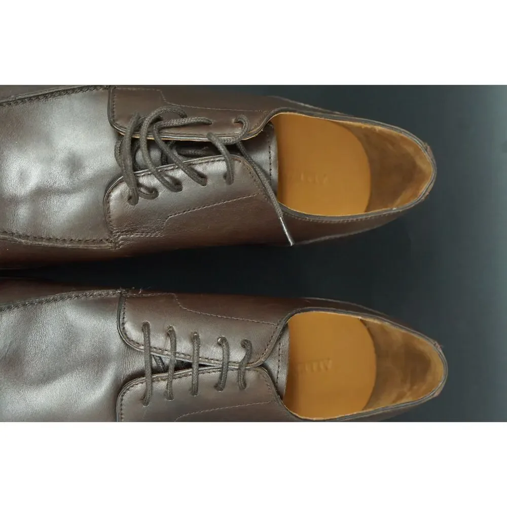 Allen Edmonds Watson Split Toe Derby Oxford Men Shoes Size 8 Brown New $395